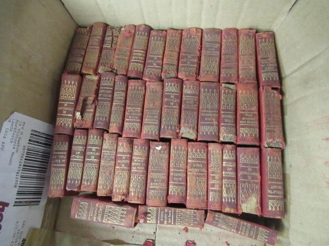 BOX OF MINIATURE SHAKESPEARE PLAYS ETC Image