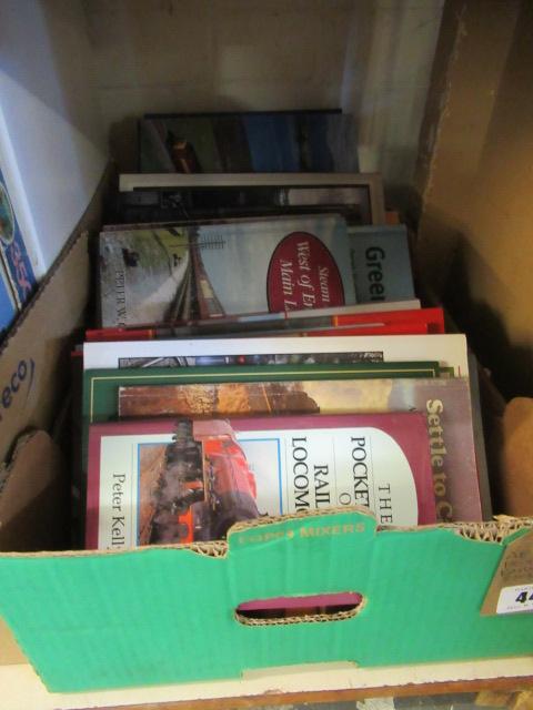 BOX OF RAILWAY BOOKS Image