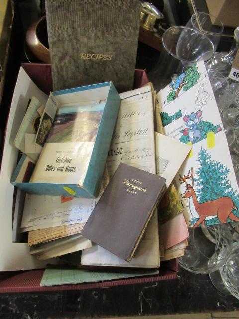 BOX OF EPHEMERA Image