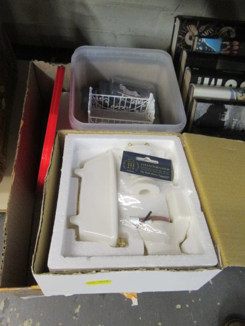 BOX OF DOLLS HOUSE FURNITURE Image