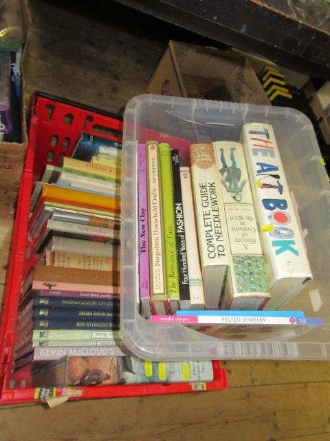 TWO BOXES OF BOOKS Image