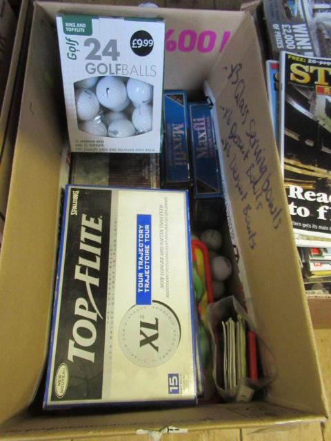 QUANTITY OF GOLF BALLS ETC Image