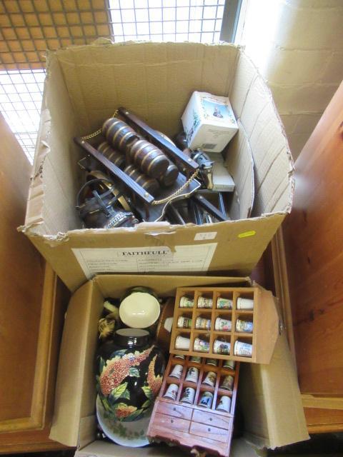 TWO BOXES OF MISCELLANEOUS ITEMS Image