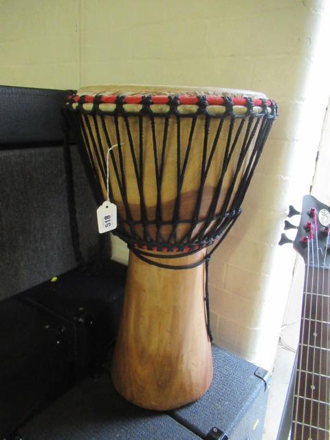 AFRICAN DRUM AND CARRYING CASE Image