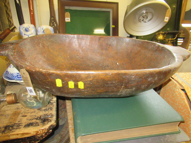 WOODEN DOUGH BOWL Image