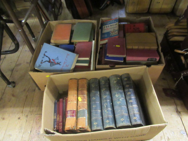 THREE BOXES OF BOOKS Image