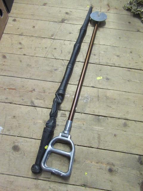 SHOOTING STICK AND AFRICAN WALKING STICK Image
