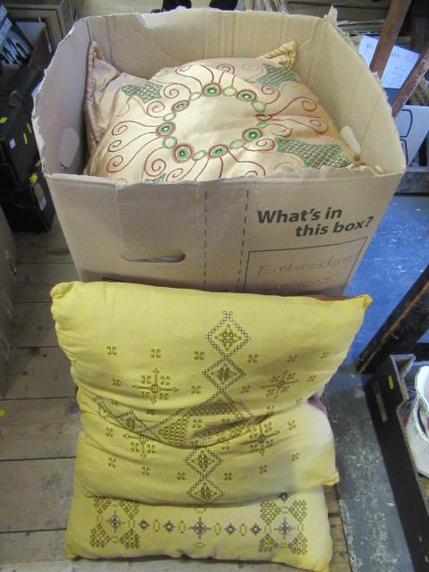 BOX OF CUSHIONS Image