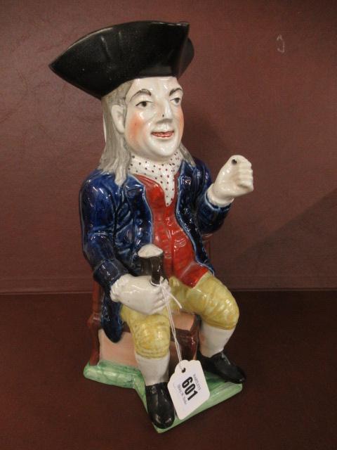 STAFFORDSHIRE POTTERY SQUIRE TOBY JUG Image