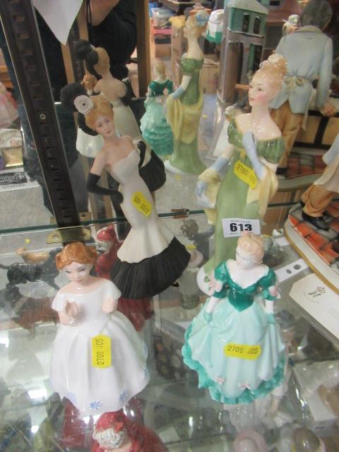 ROYAL DOULTON  COALPORT AND WEDGWOOD FIGURES Image