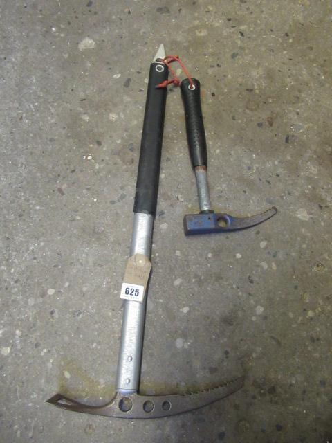 TWO VINTAGE ICE AXES Image
