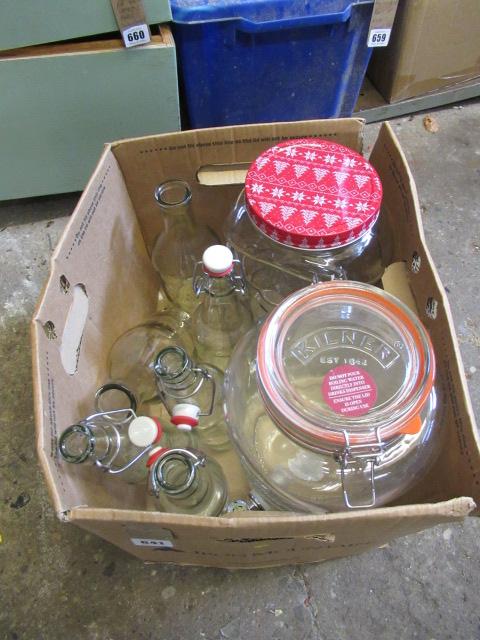 LARGE GLASS KILNER JAR AND DISPENSERS Image