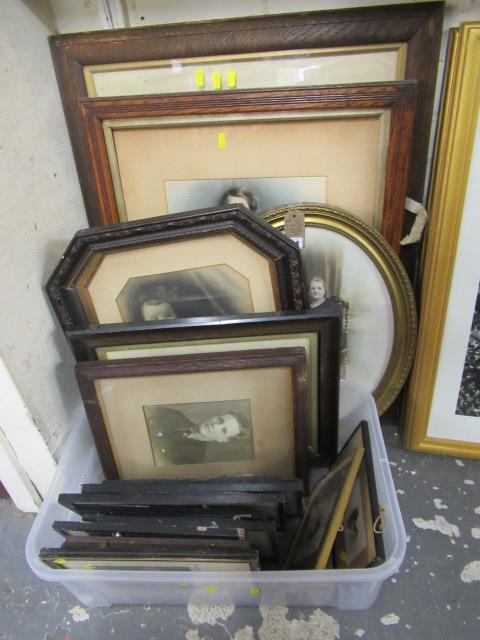 QUANTITY OF FRAMED VINTAGE PHOTOGRAPHS Image