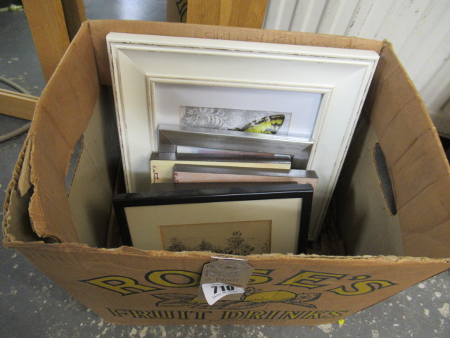 BOX OF PICTURES AND PRINTS Image