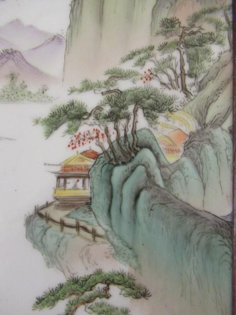 FRAMED ORIENTAL TILE PICTURES Image