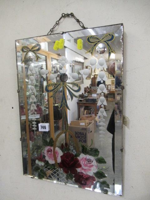 ANTIQUE MIRROR ART DECO STYLE MIRROR AND ANOTHER Image