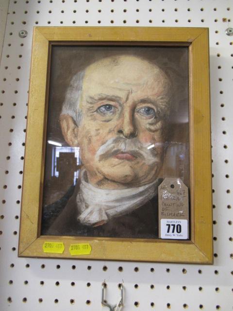 PORTRAIT PAINTING OF OTTO VON BISMARCK Image