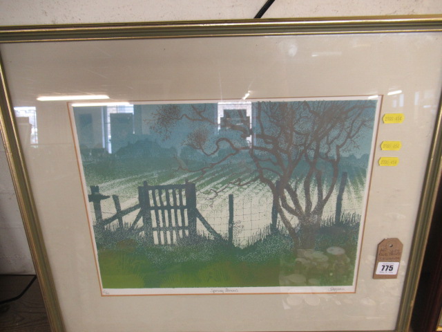 PAIR OF PRINTS PENCIL SIGNED J DEGNAN Image