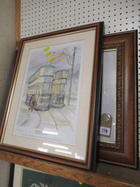 TWO FRAMED PRINTS Image