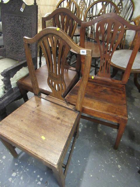 THREE FARMHOUSE CHAIRS Image