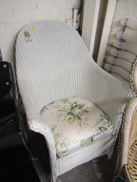 LLOYD LOOM STYLE SLIPPER CHAIR Image