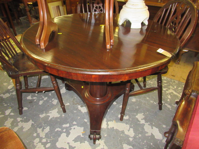 MAHOGANY TILT TOP TABLE Image