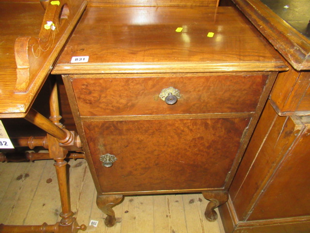 WALNUT BEDSIDE CABINET Image