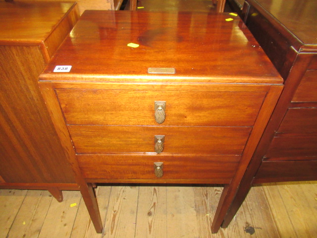 THREE DRAWER MUSIC CABINET Image
