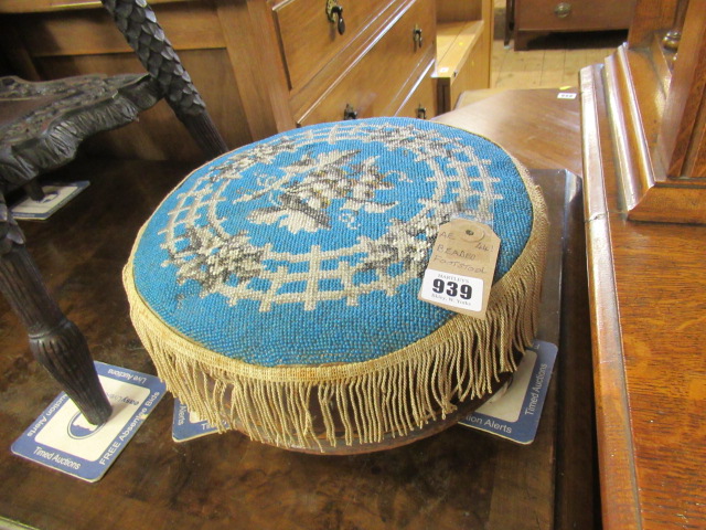 BEADED FOOTSTOOL Image