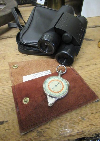 BINOCULARS AND MAP MEASURER Image
