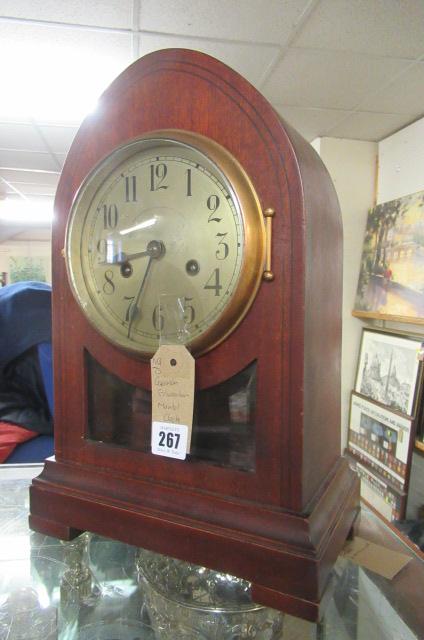 EDWARDIAN GERMAN MANTEL CLOCK Image