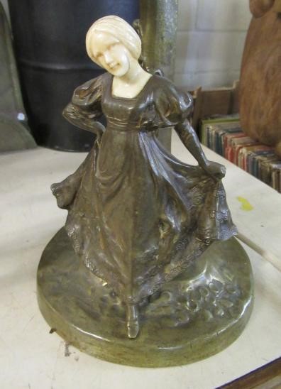 ENDSTORFER BRONZE LAMP BASE Image