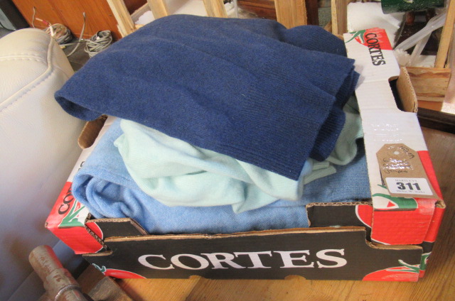 SIX M AND S CASHMERE JUMPERS Image