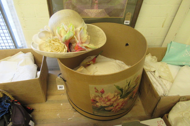 KITTIE MARKUS HAT BOX AND CONTENTS Image