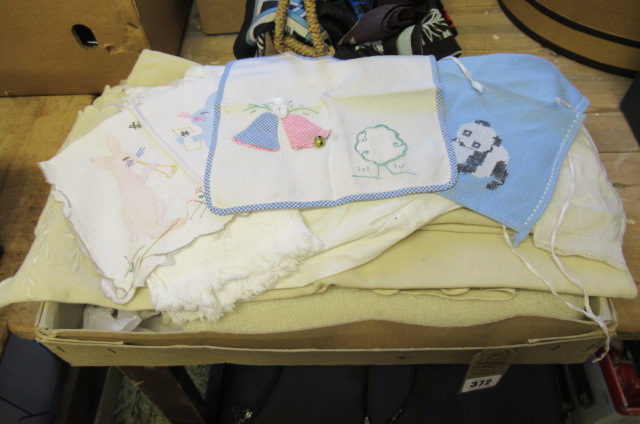 SMALL QUANTITY OF BABY CLOTHES AND BLANKETS Image
