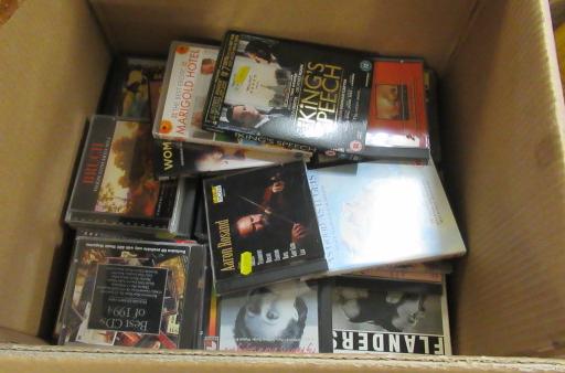 BOX OF CDS ETC Image