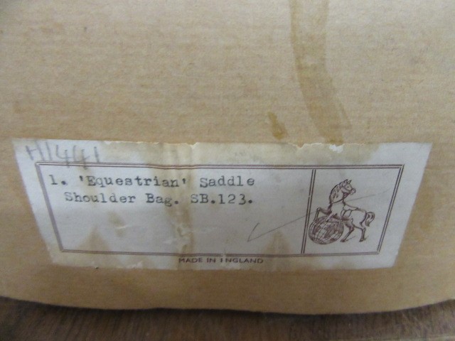 MACLAREN OF NORWICH LEATHER HANDBAG AND EQUESTRIAN COACH HIDE HANDBAG (2) Image