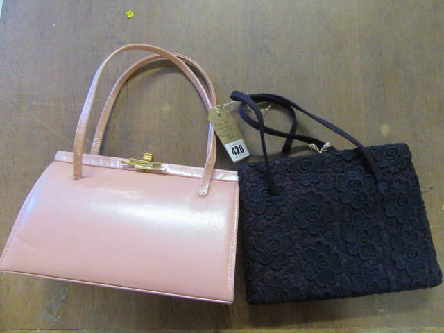 BLUE LACE WALDYBAG AND PINK ACKERY HANDBAG (2) Image