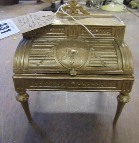 LATE 19TH CENTURY FRENCH NOVELTY JEWELLERY BOX BUREAU Image
