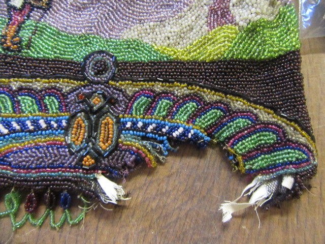 ART DECO BEADED EVENING BAG AND 1960S COSTUME JEWELLERY Image