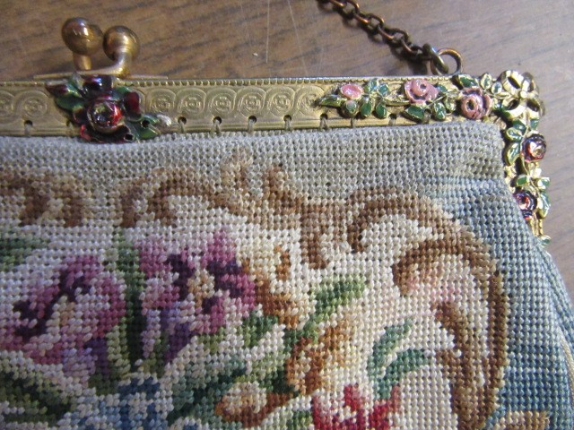 THREE EVENING BAGS  SNAKESKIN CLUTCH BAG AND A PURSE Image