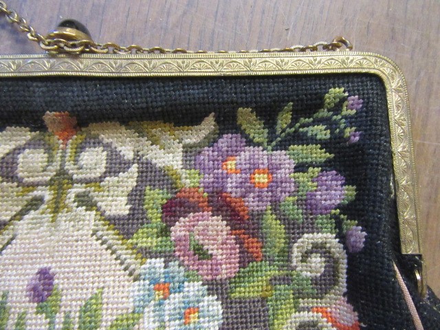 THREE EVENING BAGS  SNAKESKIN CLUTCH BAG AND A PURSE Image