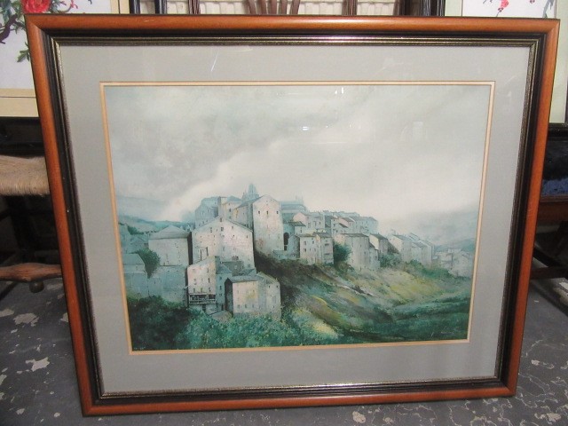 GILT FRAMED PICTURE AND ANOTHER Image