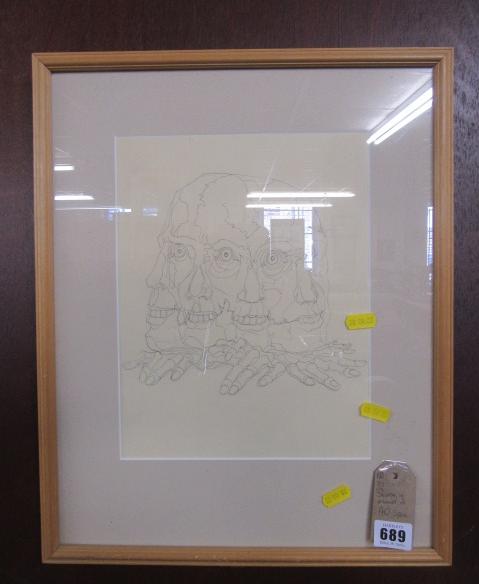 DRAWING IN THE MANNER OF AO SPARE Image