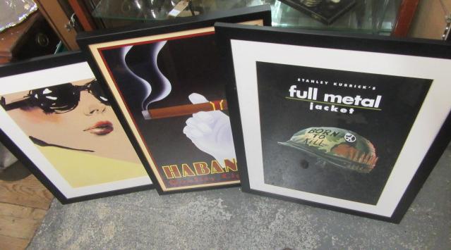 SEVEN FRAMED POSTERS Image