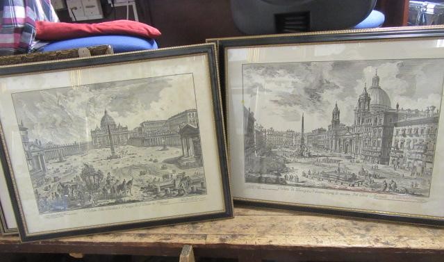 SET OF FOUR ENGRAVINGS Image