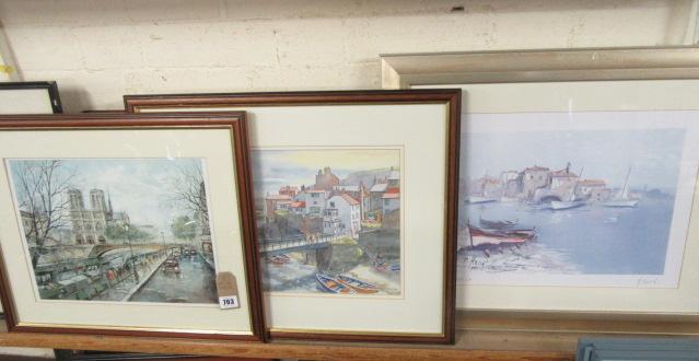 THREE FRAMED PRINTS Image