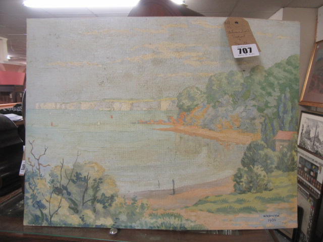 UNFRAMED OIL BY MA SMITH Image