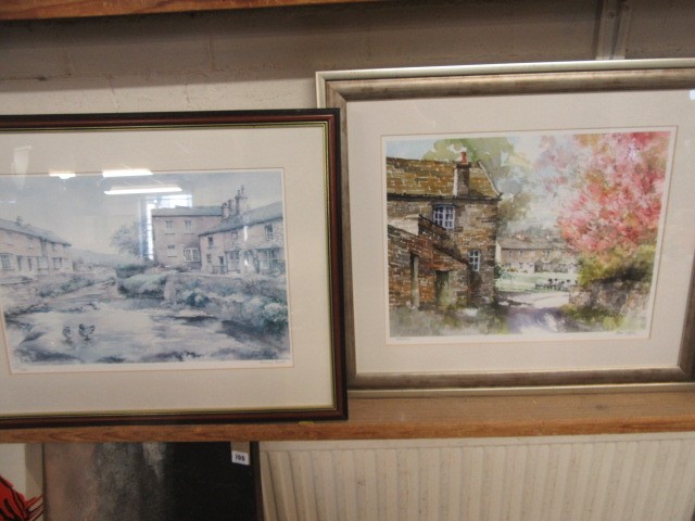 SET OF FOUR FRAMED PRINTS Image