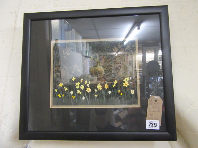 GOUACHE OF FLOWERS SIGNED LOUISE NASH Image